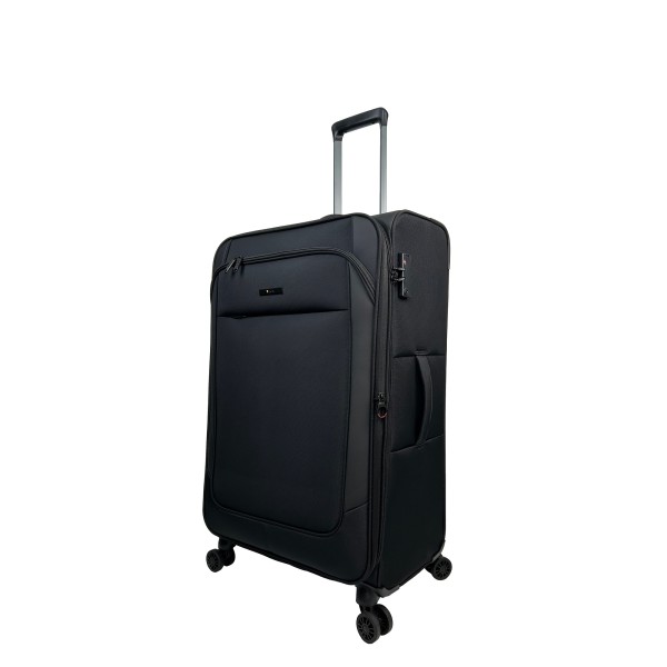Βαλίτσα Μεγάλη Επεκτεινόμενη RCM 213-28 79cm Black