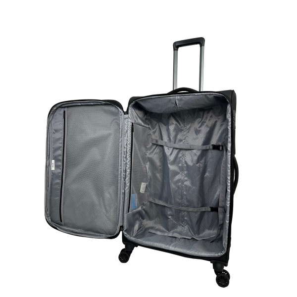 Βαλίτσα Μεγάλη Επεκτεινόμενη RCM 213-28 79cm Black