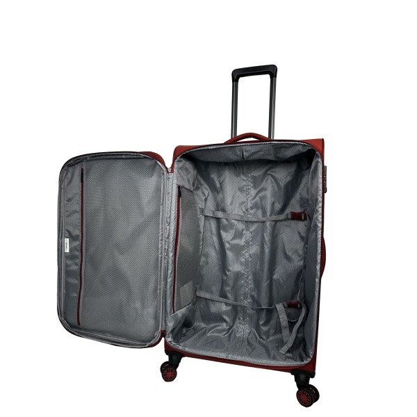 Βαλίτσα Μεγάλη Επεκτεινόμενη RCM 213-28 79cm Rust Red