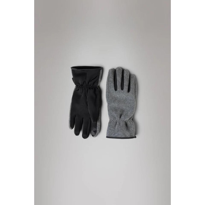 Γάντια Rains Heavy Fleece Gloves 2161-48 Medium Dark Grey Melange ΑΞΕΣΟΥΑΡ