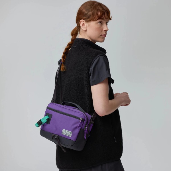 Τσάντα ώμου Fjallraven Vardag Shoulder Bag 6 23200301-354-228 Poppy Pink-Khaki Dust