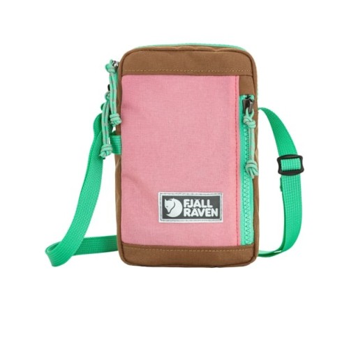 Τσαντάκι Ώμου Fjallraven Vardag Pocket Small 23200338- 354-22 Poppy Pink-Khaki Dust