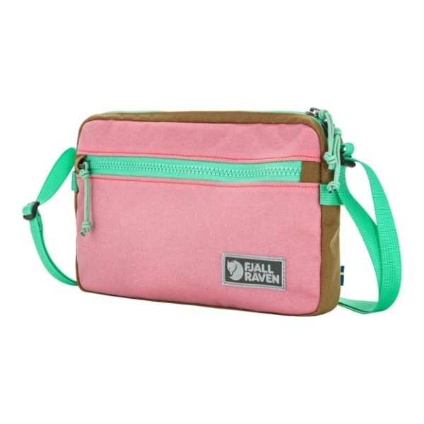 Τσαντάκι Ώμου Fjallraven Vardag Pocket Large 23200339-354-228 Poppy Pink-Khaki Dust