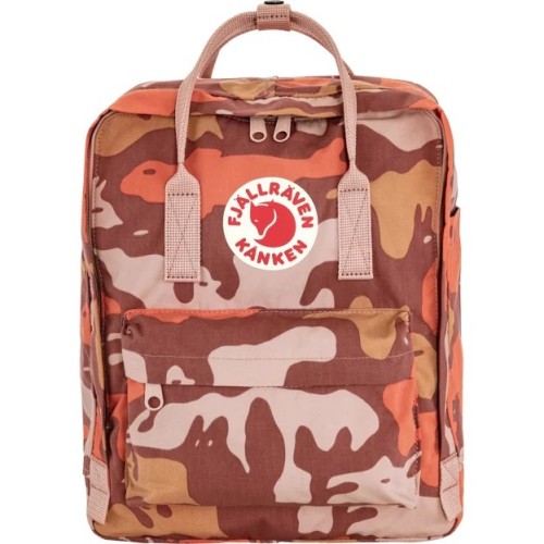 Σακίδιο Πλάτης Fjallraven Kanken Graphics 23200356-302-986 Chalk Rose-Hidden Animals