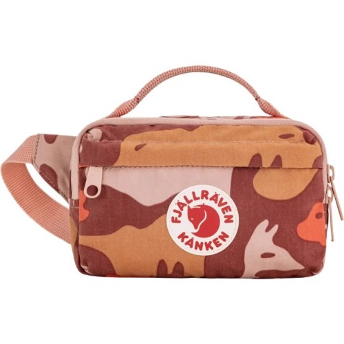 Τσαντάκι Mέσης Fjallraven Graphics Hip Pack 23200358-302-986 Chalk Rose-Hidden Animals