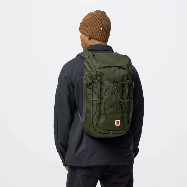 Σακίδιο Πλάτης Fjallraven Skule Top Zip 3023200387-662 Deep Forest Σακίδιο Πλάτης Fjallraven Skule Top Zip 3023200387-662 Deep Forest