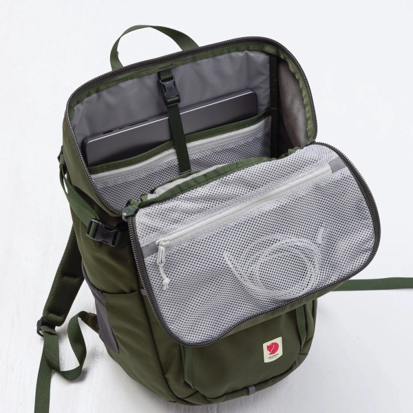 Σακίδιο Πλάτης Fjallraven Skule Top Zip 3023200387-662 Deep Forest Σακίδιο Πλάτης Fjallraven Skule Top Zip 3023200387-662 Deep Forest