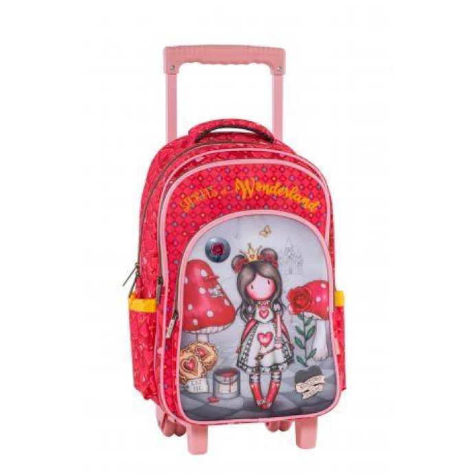 Σακίδιο πλάτης - Τροχήλατο Δημοτικού Graffiti Gorjuss Santoro Red 237251 ΣΧΟΛΙΚΑ ΕΙΔΗ