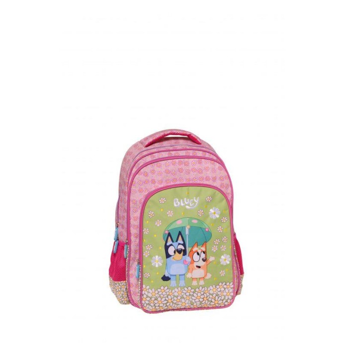 Σακίδιο πλάτης Δημοτικού Graffiti 240211 Green Bluey ΣΧΟΛΙΚΑ ΕΙΔΗ