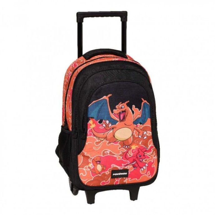 Σακίδιο πλάτης - Τροχήλατο Δημοτικού Graffiti 243252 Charmander Pokemon ΣΧΟΛΙΚΑ ΕΙΔΗ