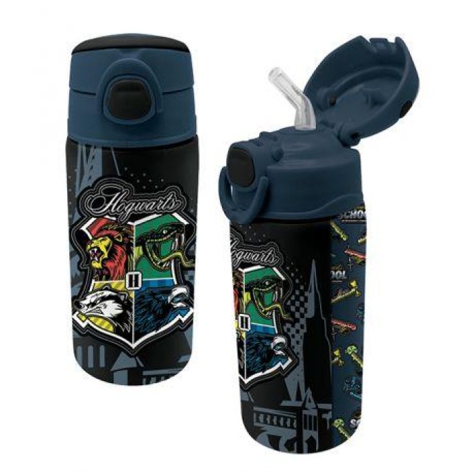 Παγούρι ανοξείδωτο με καλαμάκι Graffiti Harry Potter 500 ml 244411 ΣΧΟΛΙΚΑ ΕΙΔΗ