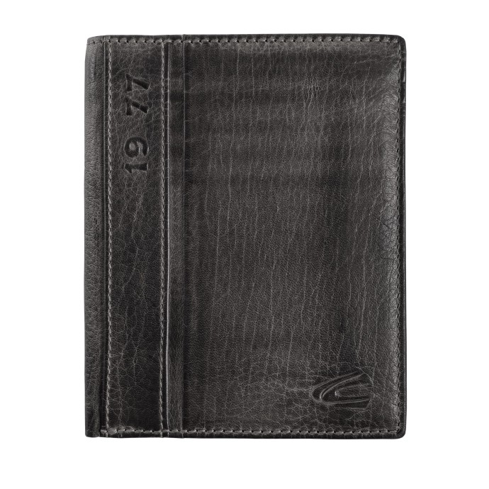 Πορτοφόλι Δερμάτινο Όρθιο Camel Active Melbourne 247-704-60 Μαύρο ΤΣΑΝΤΕΣ & ΠΟΡΤΟΦΟΛΙΑ