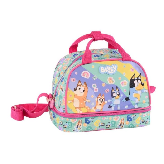 Τσαντάκι Φαγητού Νηπίου Graffiti 250311 Stickers Rain Bluey