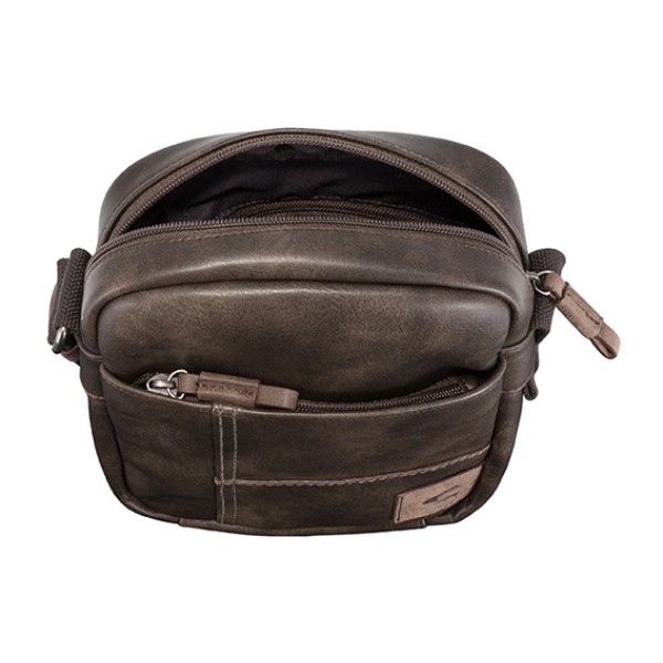 Τσαντάκι Ώμου Camel Active Laos 251-601-29 Καφέ ΤΣΑΝΤΕΣ & ΠΟΡΤΟΦΟΛΙΑ