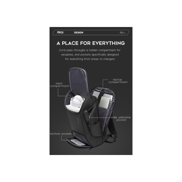 Σακίδιο Πλάτης Bange 2517 Laptop 15,6