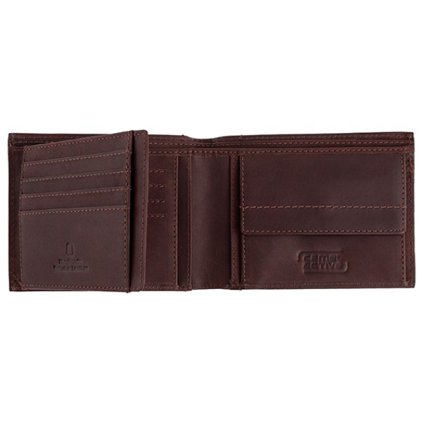 Πορτοφόλι Δερμάτινο Camel Active Niagara 253-704-29 Καφέ ΤΣΑΝΤΕΣ & ΠΟΡΤΟΦΟΛΙΑ