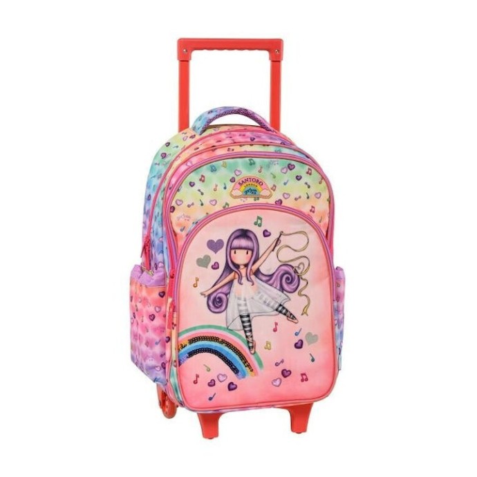 Σακίδιο πλάτης - Τροχήλατο Δημοτικού Graffitι 257253 Santoro Little Dancer