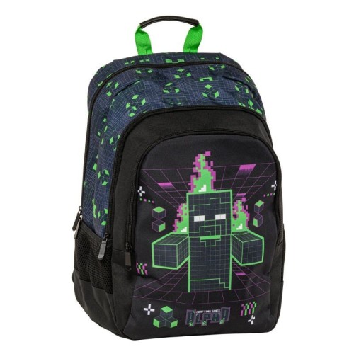 Σακίδιο πλάτης Δημοτικού Πολυθεσιακό Graffiti 258211 matrix Minecraft