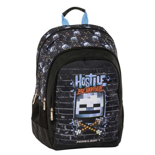 Σακίδιο πλάτης Δημοτικού Πολυθεσιακό Graffiti 258212 Wall Minecraft