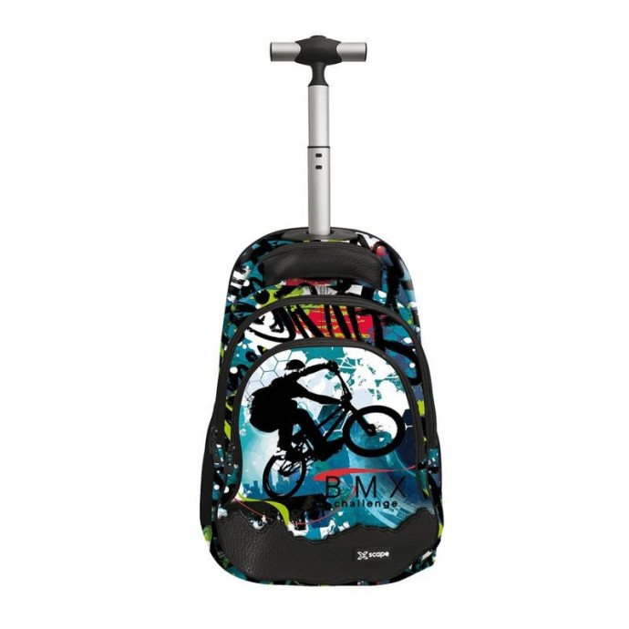 Σακίδιο πλάτης - Τροχήλατο Δημοτικού Graffitι 259250 Xscape Ποδήλατο