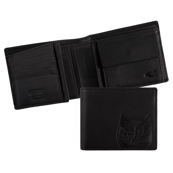 Πορτοφόλι Δερμάτινο Πλάγιο Μικρό Camel Active Nepal 280-701-60 Μαύρο ΤΣΑΝΤΕΣ & ΠΟΡΤΟΦΟΛΙΑ