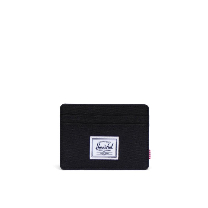 Πορτοφόλι Herschel Supply Co Charlie RFID 30065-00001 Black ΤΣΑΝΤΕΣ & ΠΟΡΤΟΦΟΛΙΑ