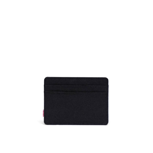 Πορτοφόλι Herschel Supply Co Charlie RFID 30065-00001 Black ΤΣΑΝΤΕΣ & ΠΟΡΤΟΦΟΛΙΑ