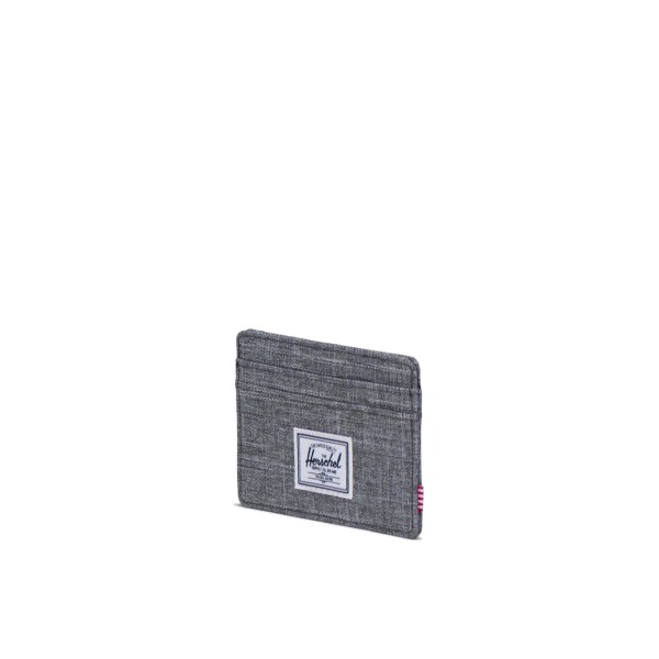 Πορτοφόλι Herschel Supply Co Charlie RFID 30065-00919 Raven Crosshatch Γκρι ΤΣΑΝΤΕΣ & ΠΟΡΤΟΦΟΛΙΑ
