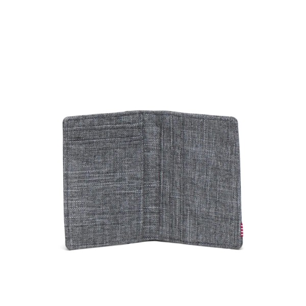 Πορτοφόλι Herschel Supply Co Gordon Wallet 30067-00919 Raven Crosshatch Γκρι ΤΣΑΝΤΕΣ & ΠΟΡΤΟΦΟΛΙΑ