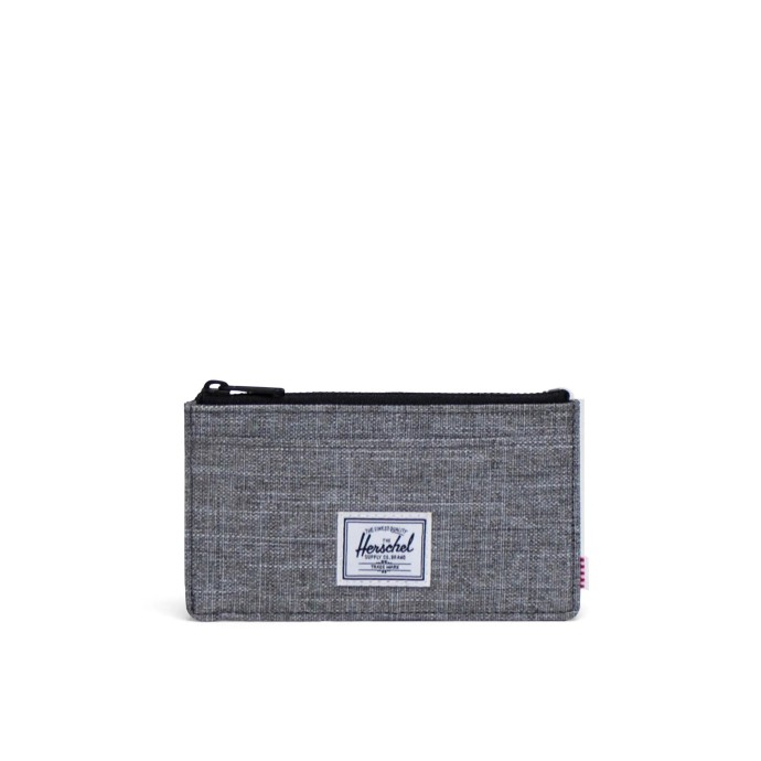 Πορτοφόλι Herschel Oscar Large Cardholder Wallet 30070-00919 Raven Crosshatch
