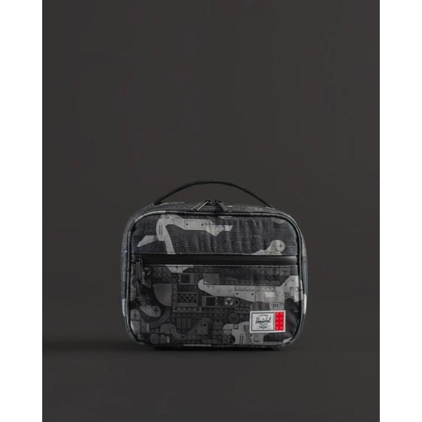 Τσάντα Φαγητού Herschel x Lego Pop Quiz Lunch Box Abstract Bricks Black Τσάντα Φαγητού Herschel x Lego Pop Quiz Lunch Box Abstract Bricks Black