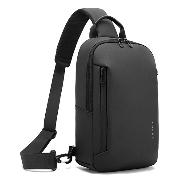 Τσάντα Ώμου Διαγώνια Bange Crossbody 3077 Μαύρο