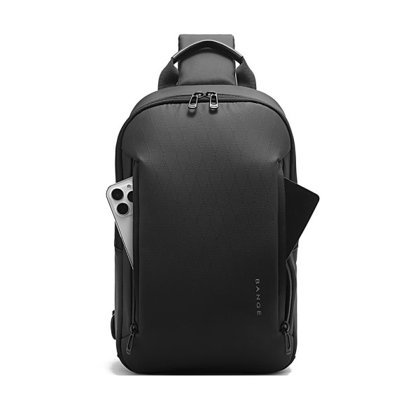 Τσάντα Ώμου Διαγώνια Bange Crossbody 3077 Μαύρο