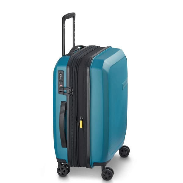 Βαλίτσα Καμπίνας Σκληρή Επεκτεινόμενη Delsey Anvers Slim Teal Blue