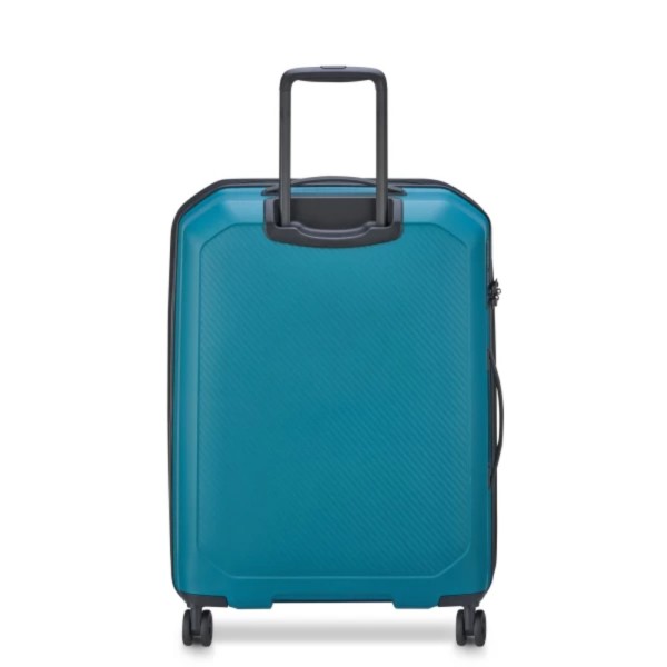 Βαλίτσα Μεσαία Σκληρή Επεκτεινόμενη Delsey Anvers 65.5x45x27.5/30.5cm Teal Blue