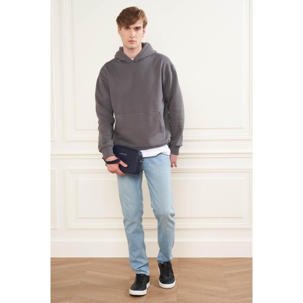 Τσαντάκι Ώμου Διαγώνιο (Sling)- Χειρός Lancaster Delphino Lucas 312-07 Noir