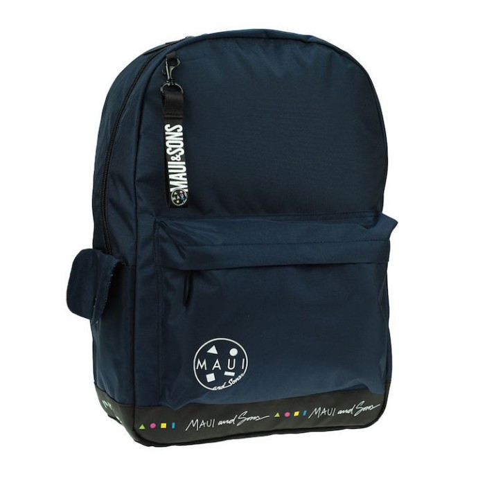 Σακίδιο Πλάτης Δημοτικού Back Me Up Maui 339-01033 Navy