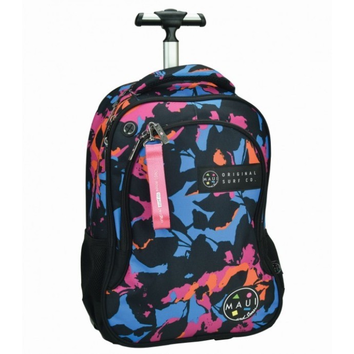 Σακίδιο Πλάτης - Τροχήλατο Δημοτικού Maui and Sons 339-19074 Leaf Heat