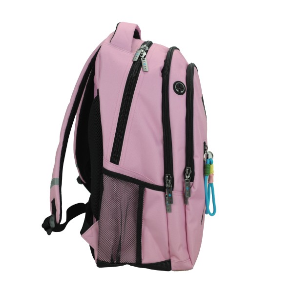 Σακίδιο Πλάτης Δημοτικού Maui and Sons 339-25031 Pink Light