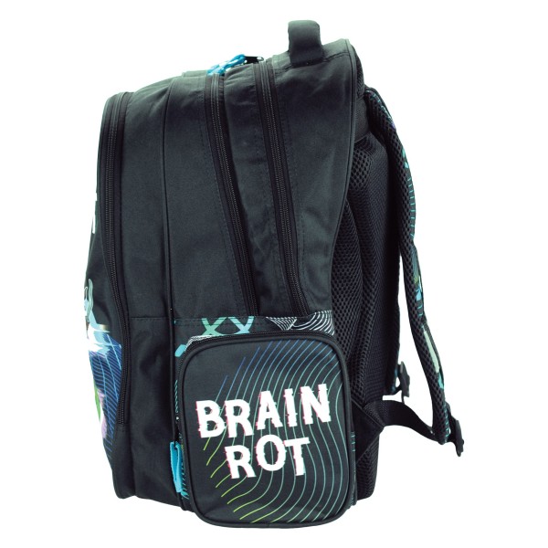 Σακίδιο Πλάτης Δημοτικού Οβαλ  Gim 343-10031 Tokido Brainrot
