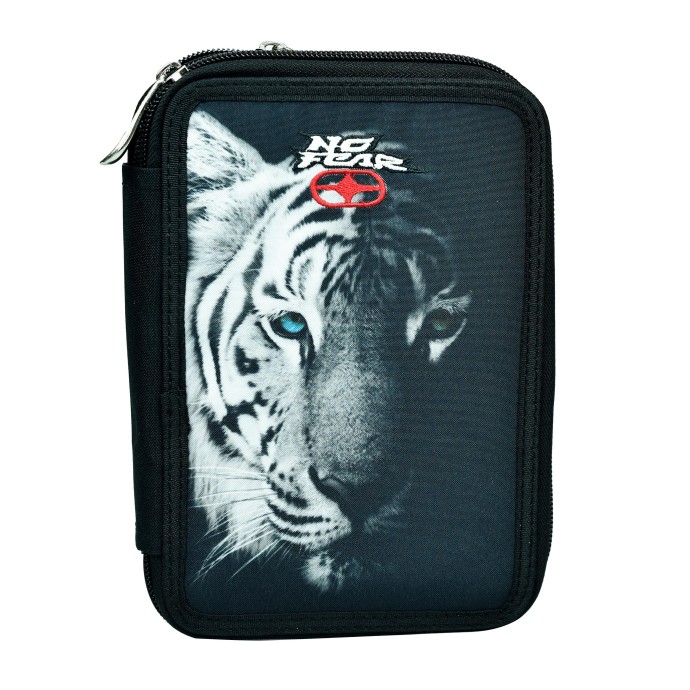 Κασετίνα Διπλή Γεμάτη No Fear Dark Tiger 348-25100 ΣΧΟΛΙΚΑ ΕΙΔΗ