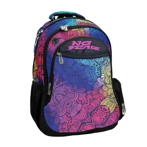 Σακίδιο Πλάτης Δημοτικού Back Me Up No Fear 348-51031 Ombre
