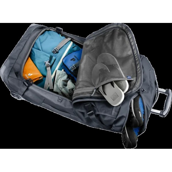Σάκος Ταξιδίου Mε Ρόδες Deuter Duffel Pro Movo 90 Μαύρο