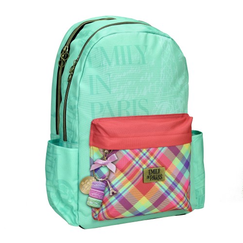 Σακίδιο Πλάτης Δημοτικού Gim 351-00034 Emily in Paris Macarons