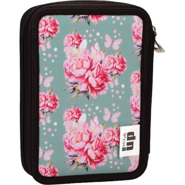 Κασετίνα Διπλή Γεμάτη Back Me Up 357-25100 Butterfly Unicorn