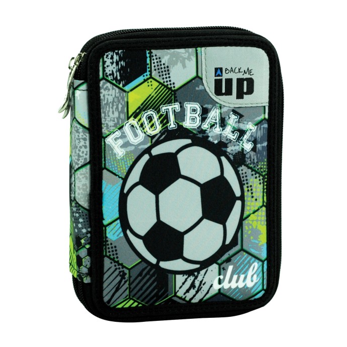 Κασετίνα Διπλή Γεμάτη Back Me Up 357-36100 Football Club
