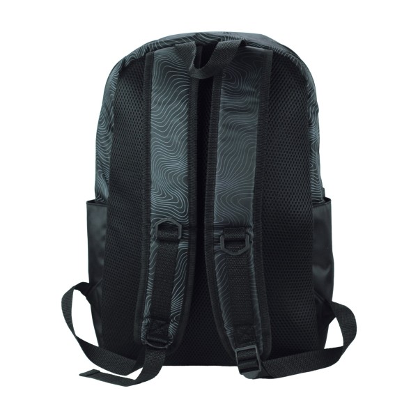 Σακίδιο Πλάτης Δημοτικού Gim364-00034 Black Huntix