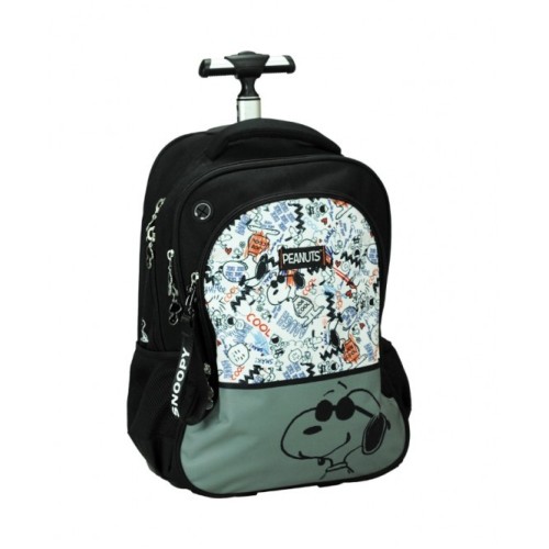 Σακίδιο Πλάτης - Τροχήλατο Δημοτικού Peanuts 365-09074 Freehand