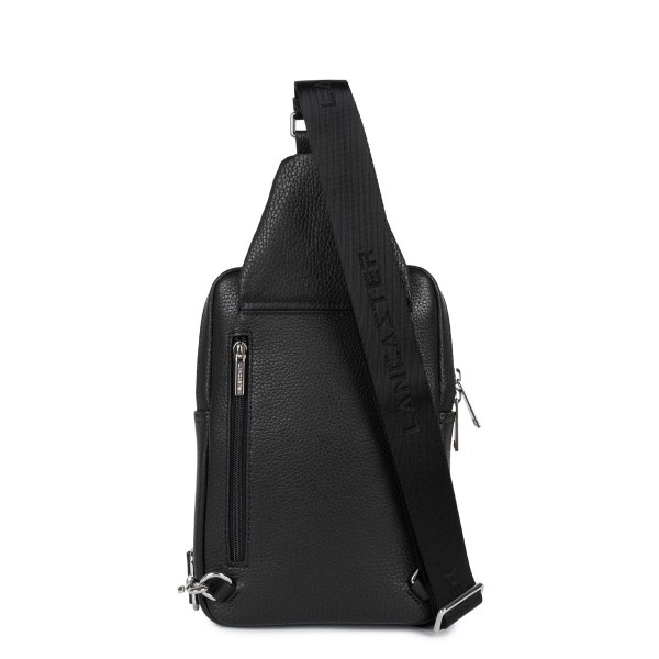 Τσαντάκι Ώμου Διαγώνιο (Sling) Lancaster Gentlemen Harry 370-32 Noir