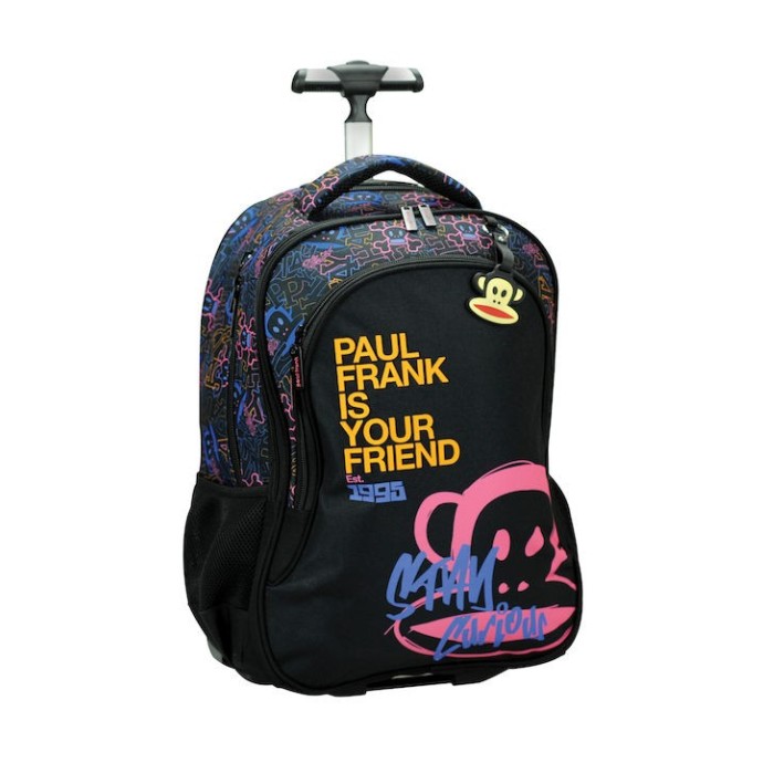 Σακίδιο Πλάτης - Τροχήλατο Back Me Up Δημοτικού Paul Frank 376-01074 Y2K